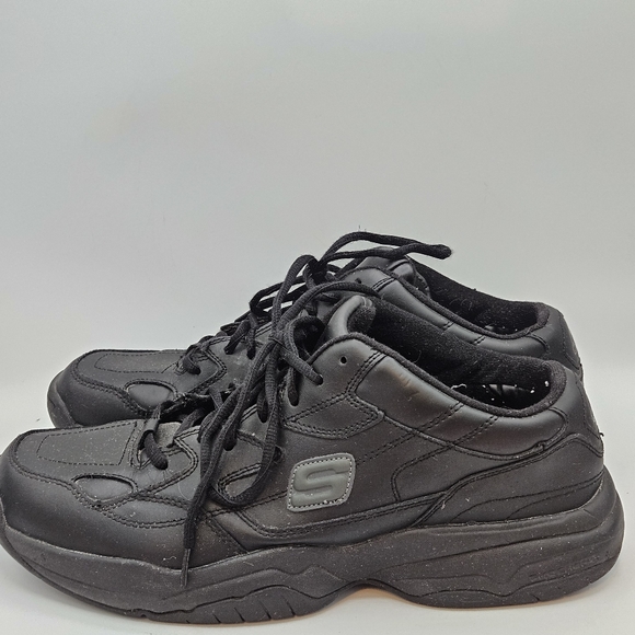Sketchers  slip resistant  leather work shoes size 11.5 - Picture 12 of 15